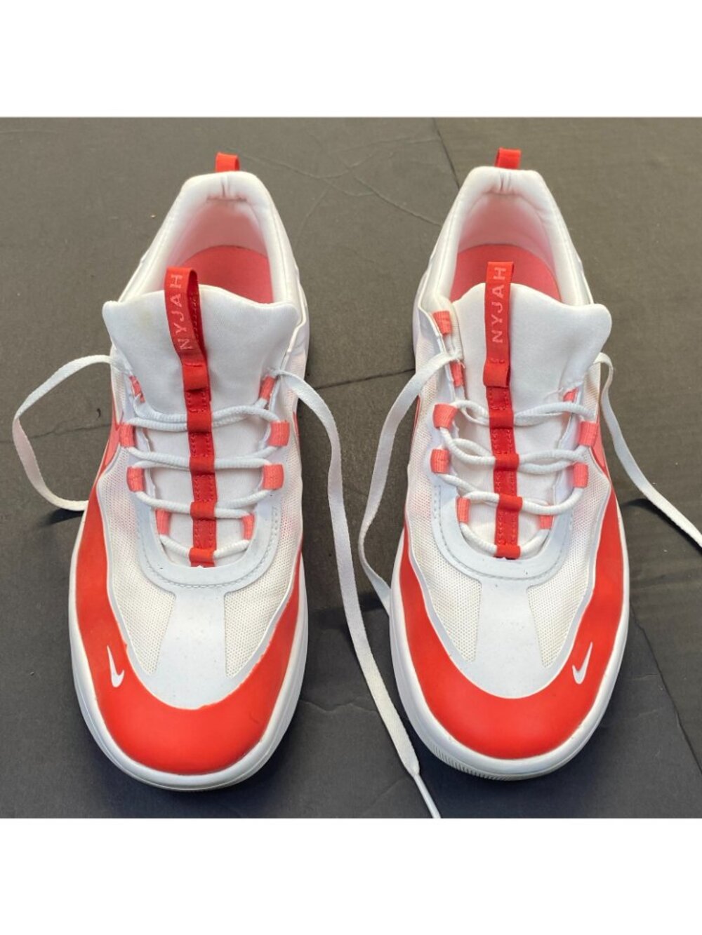 Nike Mens SB Nyjah Free 2 BV2078-600 White Running Shoes Sneakers Skate 10.5 - Picture 5 of 10